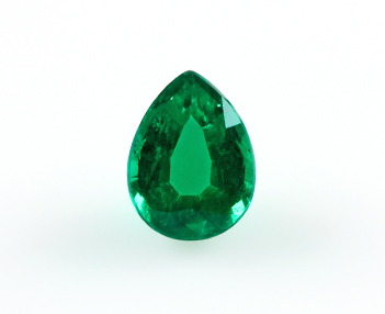 Emeraude en taille poire émeraude poire