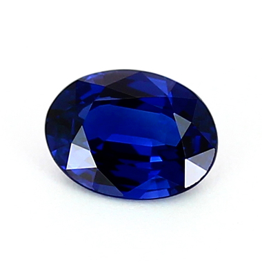 Un très beau saphir du Nigéria, d'un bleu profond saphir nigeria