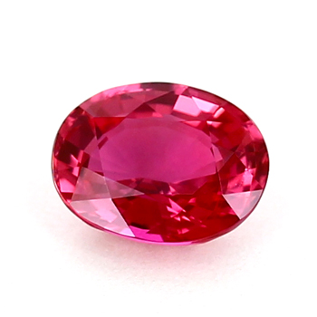 Un très joli saphir rose du Mozambique, d'une couleur typique de cette origine saphir rose mozambique