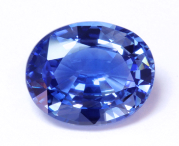 Saphir d'un bleu vif Saphir bleu vif