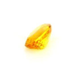 Saphir jaune de Ceylan de 1.36 ct - Vue en perspective