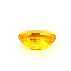 Saphir jaune de Ceylan de 1.36 ct - Vue de profil