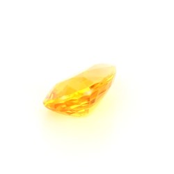 Saphir jaune de Ceylan de 1.51 ct - Vue en perspective