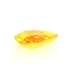 Saphir jaune de Ceylan de 1.51 ct - Vue de profil
