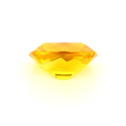 Saphir orange de Ceylan de 1.72 ct - Vue de profil