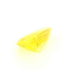 Saphir jaune de Ceylan de 2.08 cts - Vue en perspective