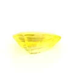 Saphir jaune de Ceylan de 2.08 cts - Vue de profil