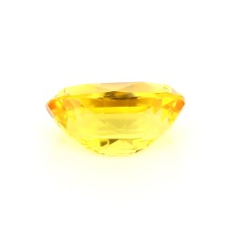 Saphir jaune de Ceylan de 2.16 cts - Vue de profil