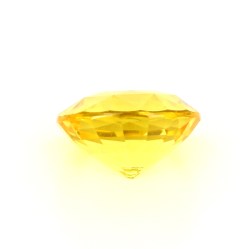 Saphir jaune de Ceylan de 2.53 cts - Vue de profil