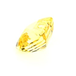 Saphir jaune de Ceylan de 2.56 cts - Vue en perspective