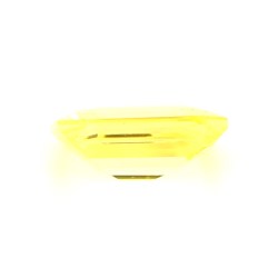 Saphir jaune non-chauffé de Ceylan de 3.02 cts - Vue de profil