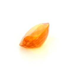 Saphir orange de Ceylan de 1.44 ct - Vue en perspective