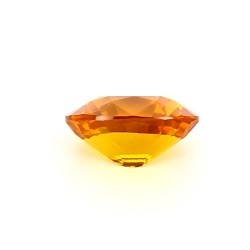 Saphir orange de Ceylan de 1.58 ct - Vue de profil