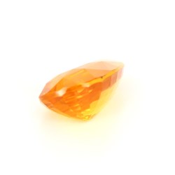 Saphir orange de Ceylan de 3.04 cts - Vue en perspective