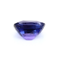 Saphir violet non-chauffé de Ceylan de 2.10 cts - Vue de profil